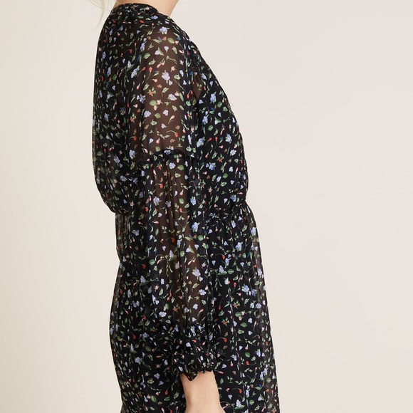 Club Monaco Taisie Silk Dress Size 0 - Picture 4 of 11